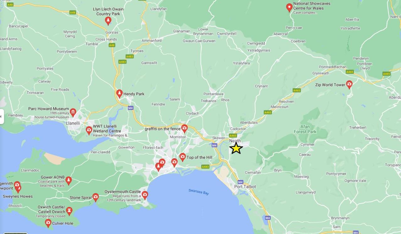 Old Road Cottage Pet Friendly Outdoors Beaches Neath Esterno foto
